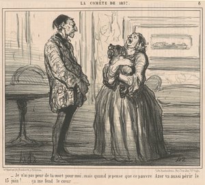 Non ho paura della morte per me ... da Honoré Daumier