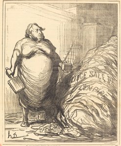 Non potrò mai lavare tutto questo da Honoré Daumier