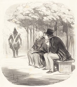 Non mi sorprende se le donne hanno... gusto... da Honoré Daumier