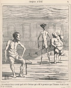 Vorrei proprio sapere chi è ... da Honoré Daumier