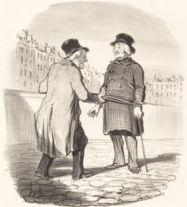 Vi arresto, cattivo soggetto... da Honoré Daumier