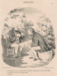 Vi dico che ... ci serve M. Molé ... da Honoré Daumier