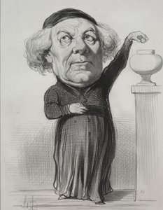 Jean Jacques Fayet, Vescovo di Orléans da Honoré Daumier