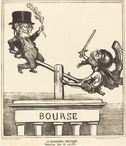 La bilancia politica da Honoré Daumier