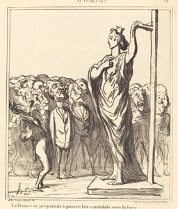 La Francia si prepara a passare... da Honoré Daumier