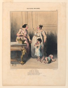 La Mere des Gracques, tavola 46 dalla Histoire Ancienne
