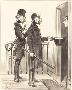 La Sottoscrizione Napoleonica da Honoré Daumier