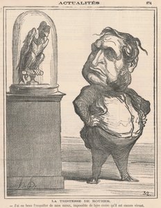 La tristezza di Rouher da Honoré Daumier