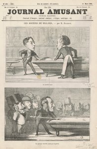 La prima lezione...; Un signore...; Incollato sotto fascia; Due amatori della periferia da Honoré Daumier