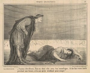 La principessa da Honoré Daumier