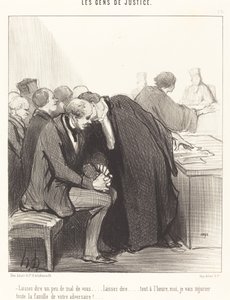 Laissez dire un peu de mal de vous... da Honoré Daumier