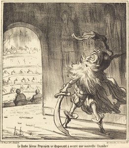 La barba blu prussiana... da Honoré Daumier