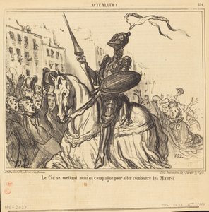 Le Cid si mette anche in campagna... da Honoré Daumier