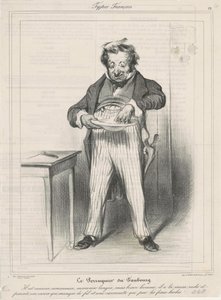 Il parrucchiere del Faubourg da Honoré Daumier