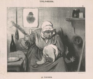 Il tatto da Honoré Daumier