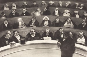 Le Ventre Legislatif di Honore Daumier, 1834 da Honoré Daumier