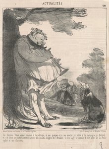 Il dottor Véron... a Auteuil da Honoré Daumier