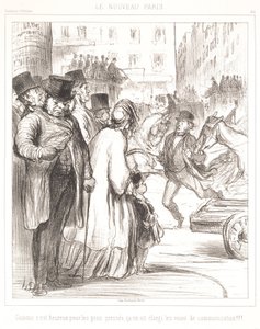Il nuovo Parigi da Honoré Daumier