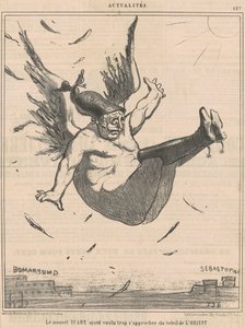 Il nuovo Icaro da Honoré Daumier