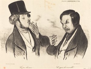 Le pur havane! Le cigare de marseille da Honoré Daumier