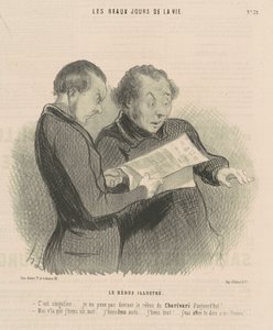 Il rebus illustrato da Honoré Daumier