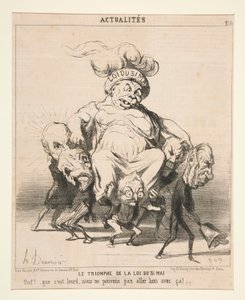 Il trionfo della legge del 31 maggio, da Attualità