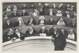 Le ventre législatif da Honoré Daumier