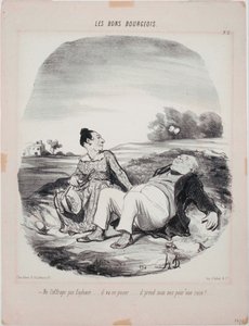 I Buoni Borghesi- Non spaventarlo Eudoxie da Honoré Daumier