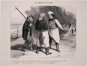 I Canottieri Parigini- Ecco! Io che pensavo che avessimo appena scoperto da Honoré Daumier