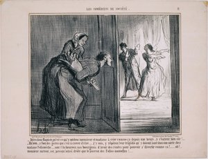 I Commedianti di Società- Dì dunque Battista, cosa hanno dunque da Honoré Daumier