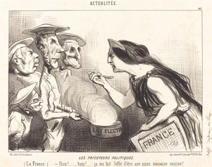 I fricoteurs politici da Honoré Daumier