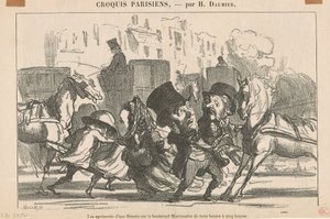 I piaceri di una passeggiata da Honoré Daumier