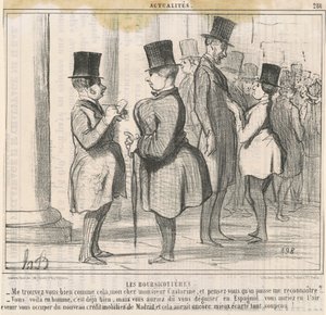 Le borsicottiere. Mi trovi bene da Honoré Daumier