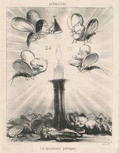 I moscerini politici da Honoré Daumier
