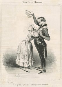 I piccoli presenti da Honoré Daumier