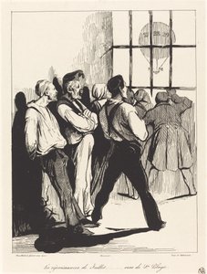 Le celebrazioni di luglio... viste da Ste. Pélagie da Honoré Daumier