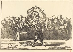 I Saltimbanchi da Honoré Daumier