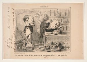 Gli studiosi da Honoré Daumier
