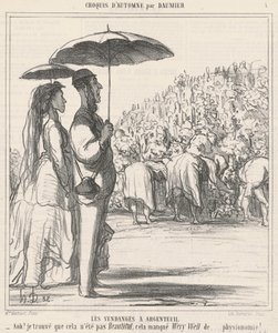 La vendemmia ad Argenteuil da Honoré Daumier