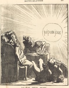 Leur Mané, Thecel, Pharès da Honoré Daumier