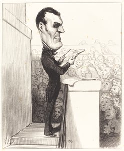 M.L.P.F. Esquirou de Parieu da Honoré Daumier