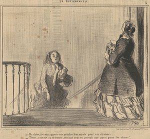 Cara mia, ti porto un vaso... da Honoré Daumier