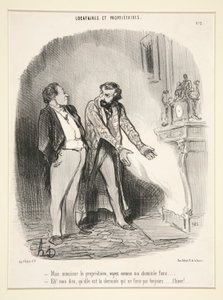 Mais monsieur le proprietaire da Honoré Daumier