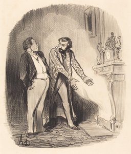 Ma signor proprietario, guardi... da Honoré Daumier