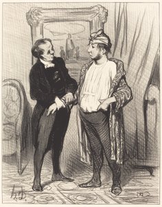 Mio caro ti assicuro che ti... da Honoré Daumier