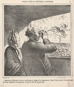 Monsieur Colimard se continuate ... da Honoré Daumier
