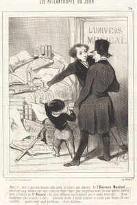 Monsieur... voici ce que nous donnons... en prime... da Honoré Daumier