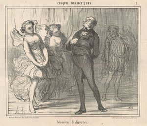 Mossieu la direttore da Honoré Daumier