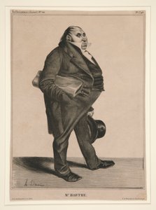 Mr. Barthe, pl. 294 dalla serie Celebrità della Caricatura
