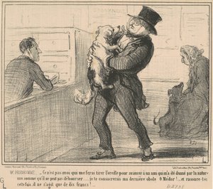 Il Signor Prudhomme... non sono io che mi farò... da Honoré Daumier